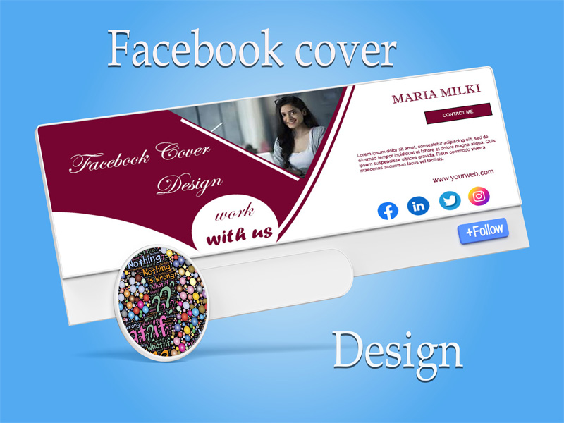 I will create Professional cover banner design