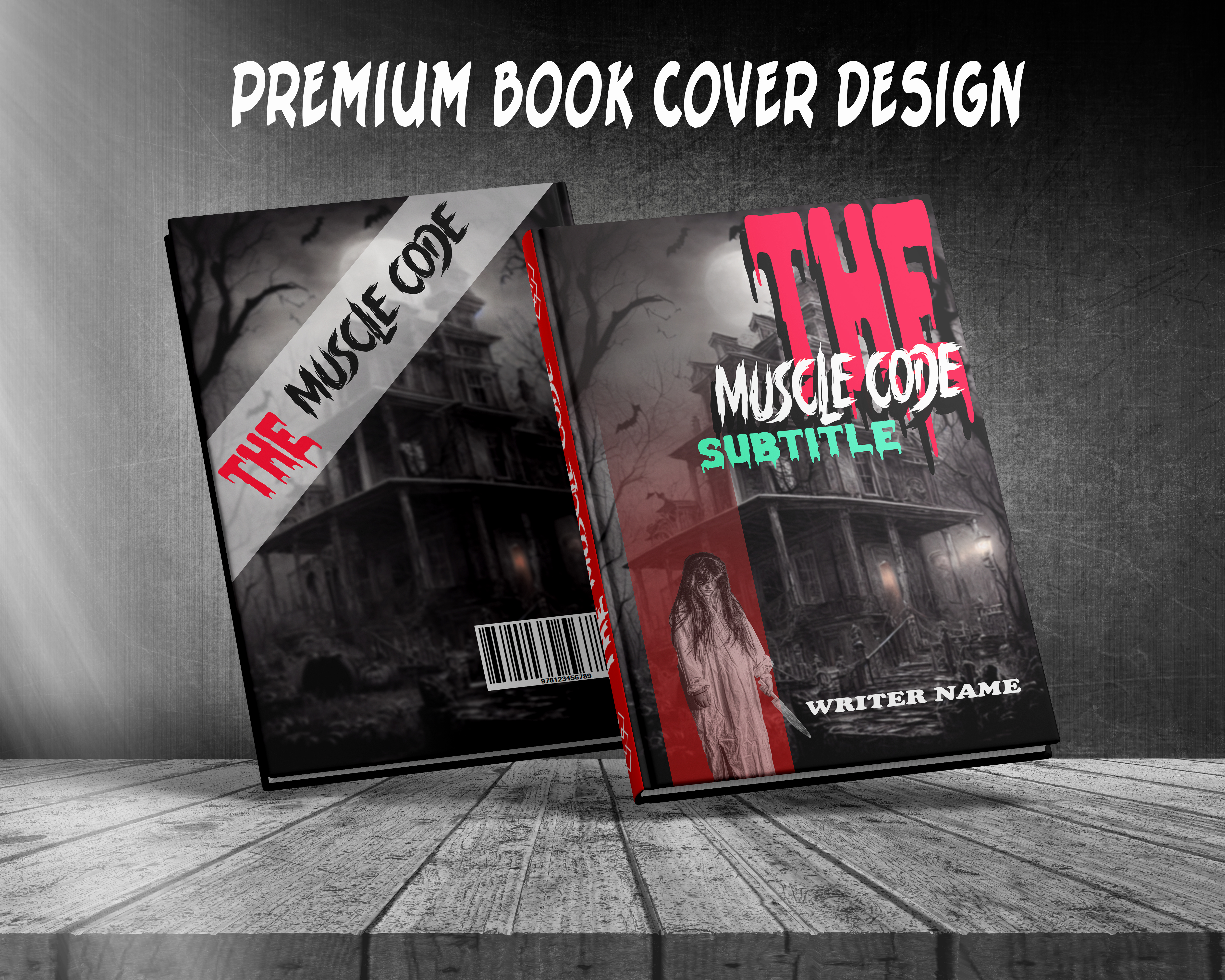  I will create premium book cover design