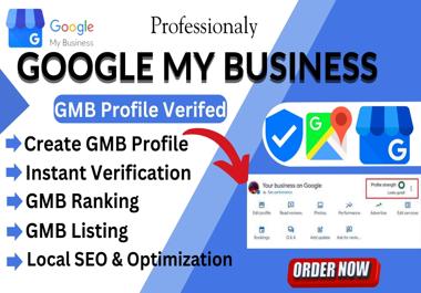 I help with Google Business profile verification and listing