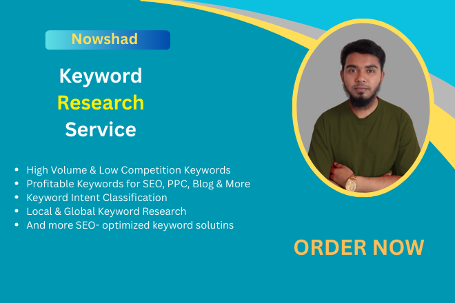 I will advance seo keyword research with longtail sho...