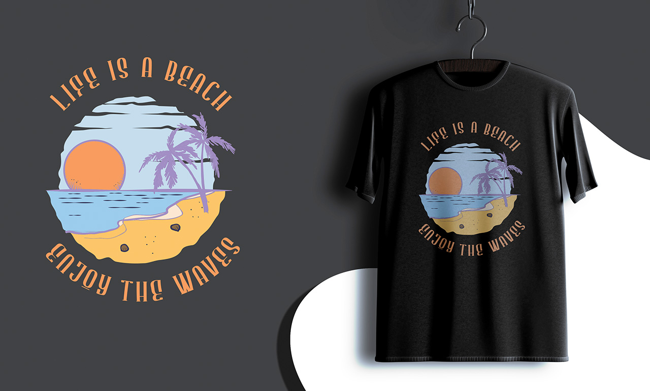 I Will Do Retro Tshirt Design For You