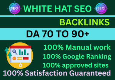 I Will Create 500 High Authority White Hat SEO Mix Backlinks to Skyrocket Your Google Rankings