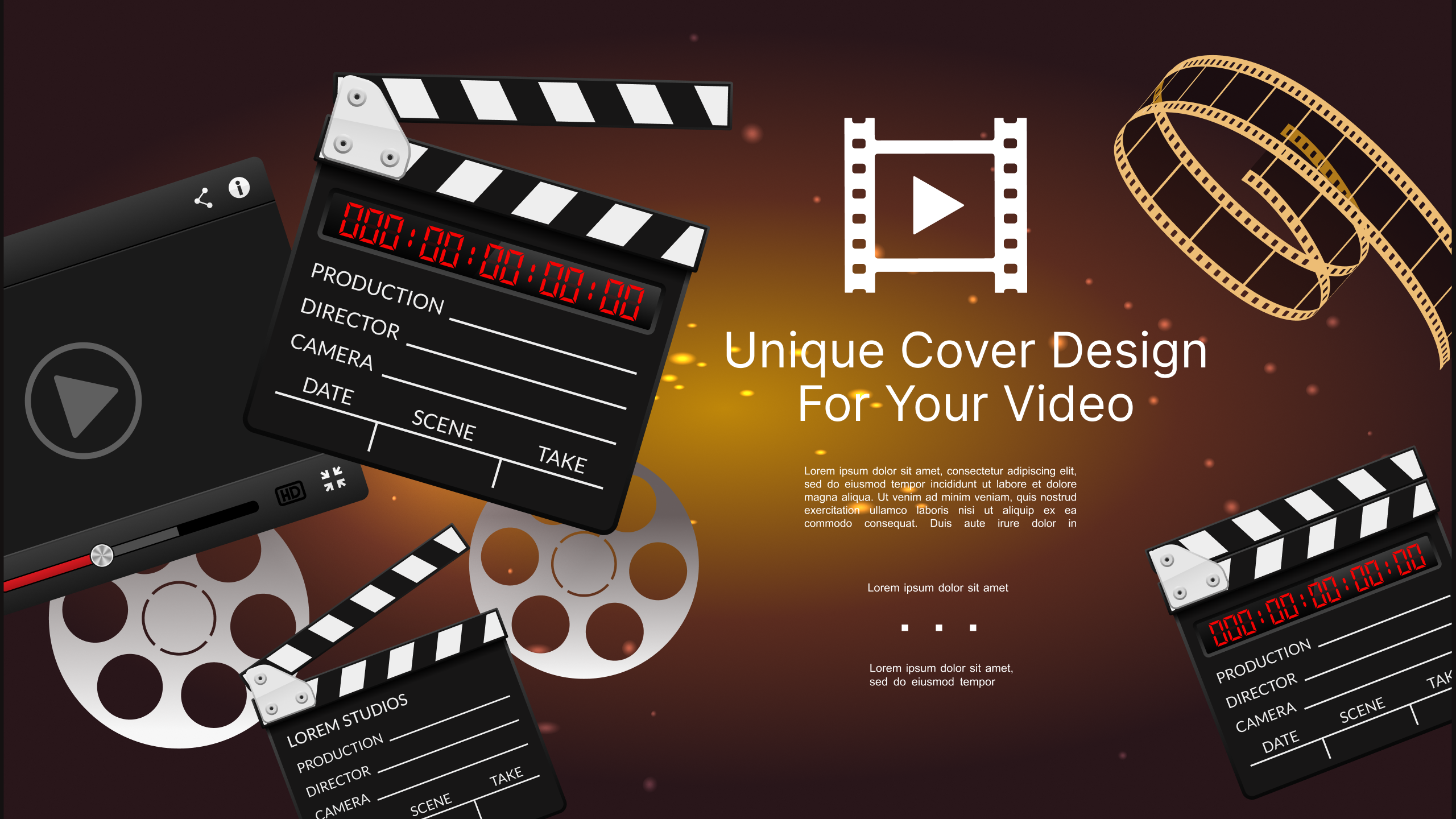 Custom Graphic Covers for Your Video Content