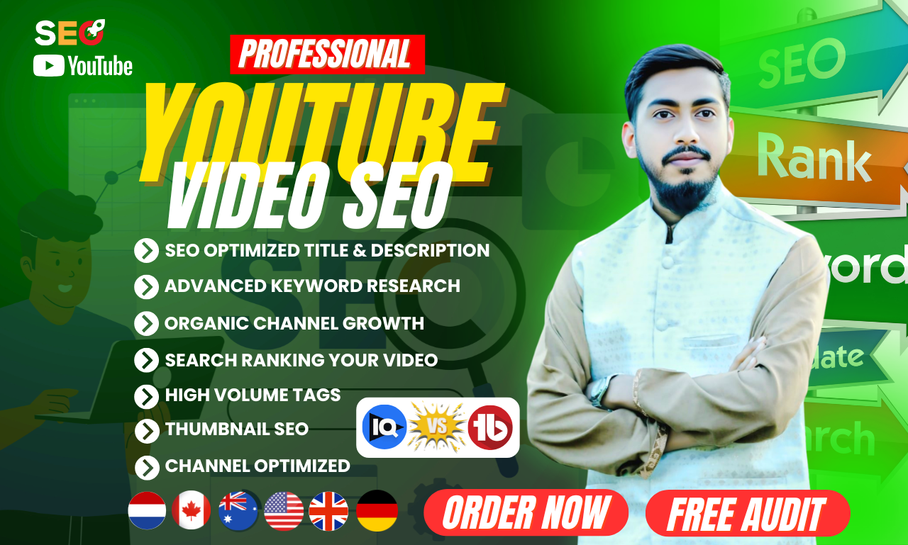 I will do rank your YouTube videos using powerful SEO...