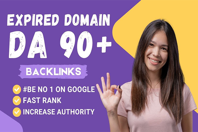 I will high authority expired domains with strong bac...