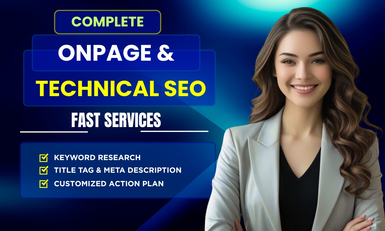 Complete On Page and Technical SEO Optimization for y...