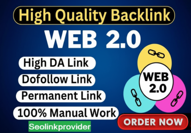 I Will Create 50 Premium Web 2.0 Backlinks for Higher...
