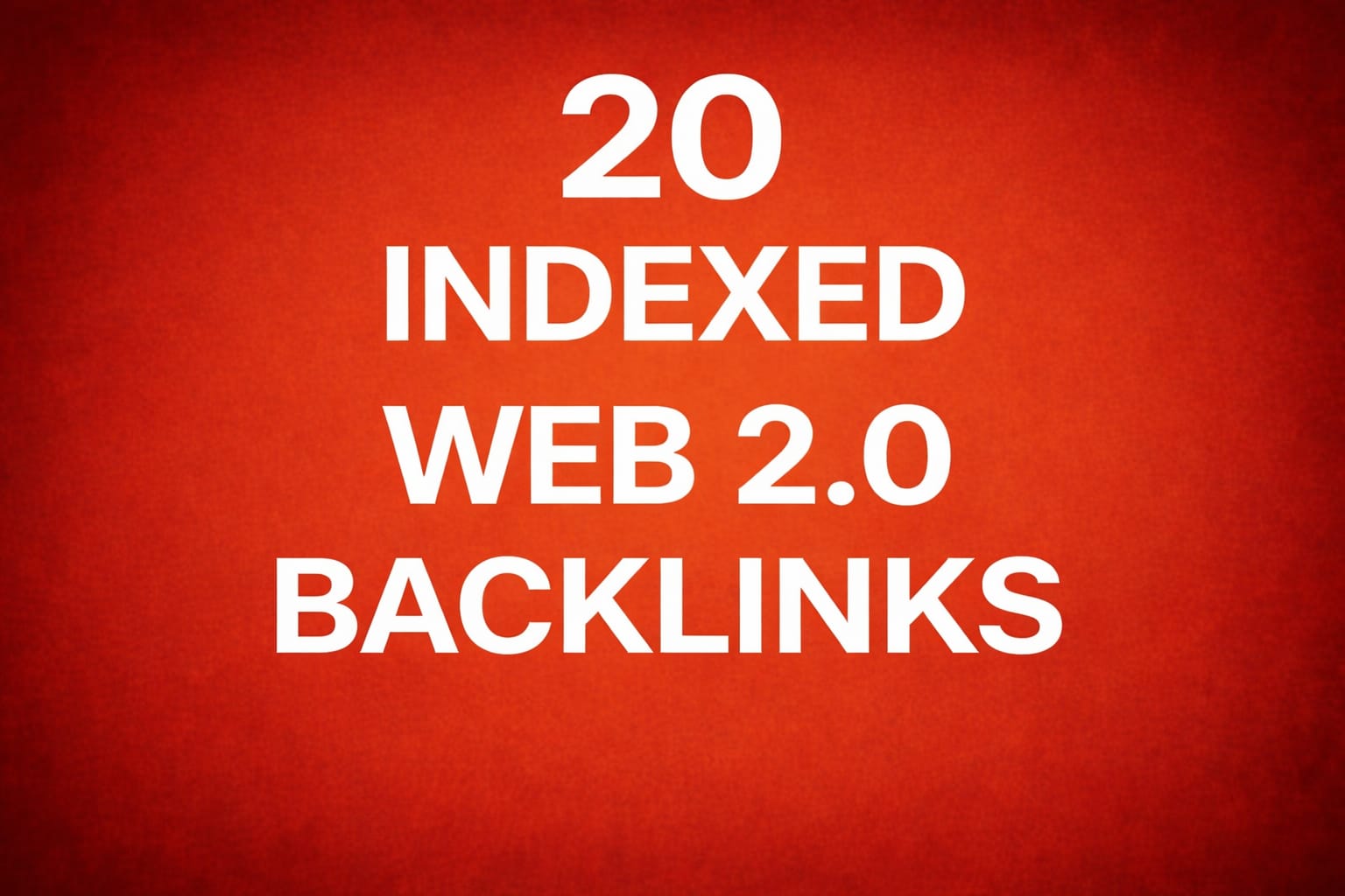 I will create 20 unique indexed web2.0 backlinks for your website 