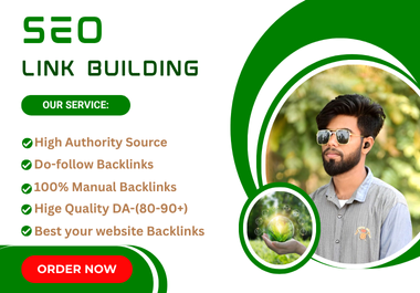 I will do high quality seo backlinks for you