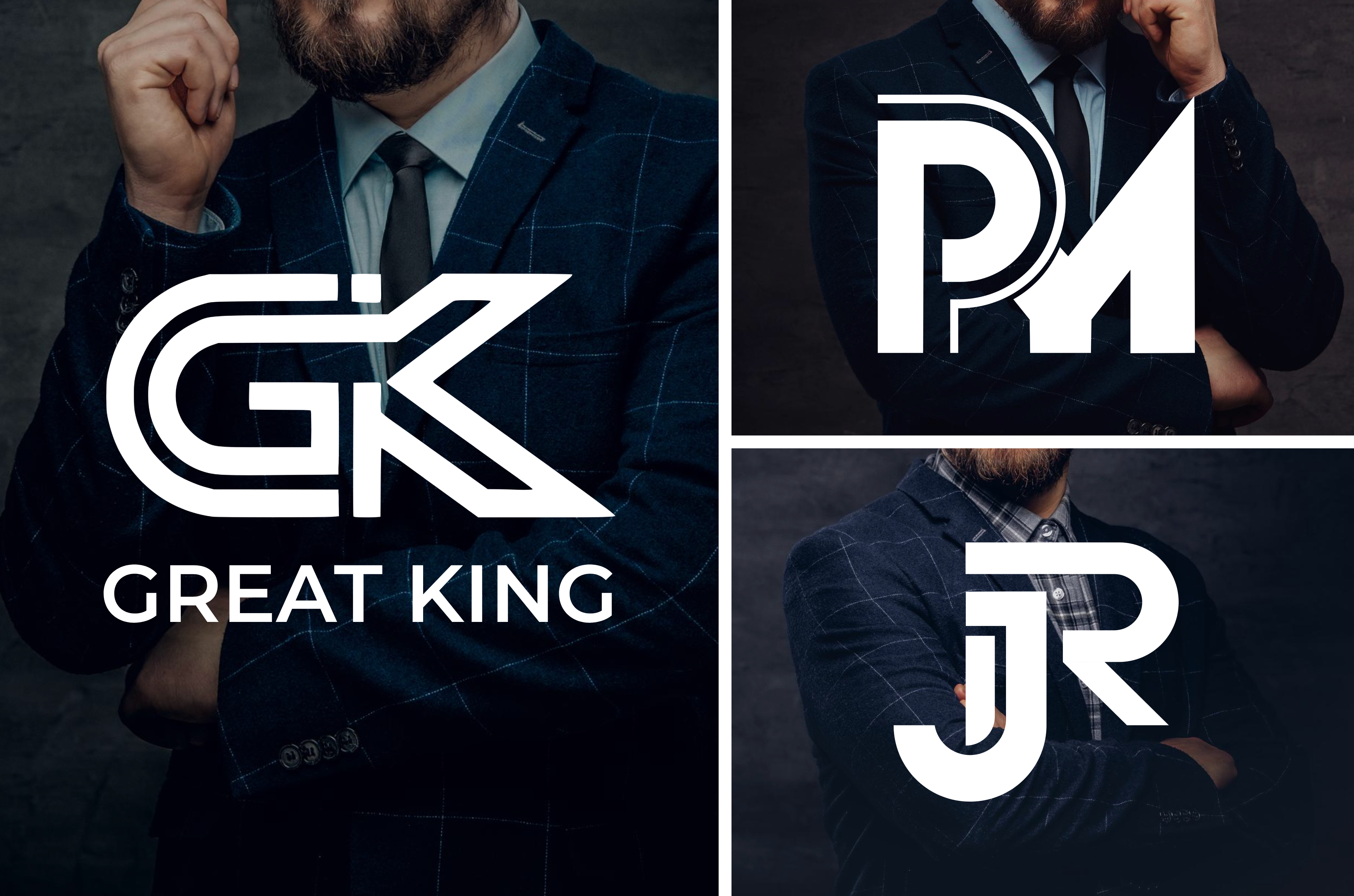 I will design 3 unique minimalist logo for your brand or business