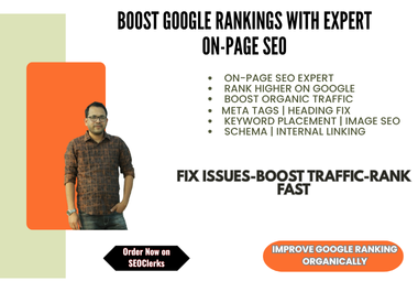 Boost Your Google Ranking with Expert On-Page SEO &am...