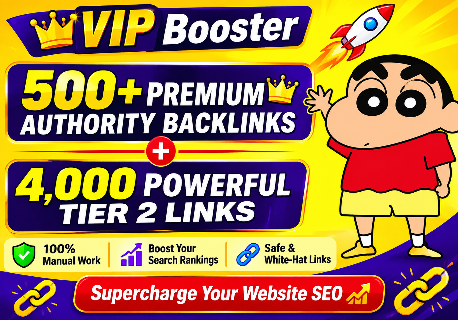 VIP Booster 500+ Premium Authority Backlinks + 4,000 ...