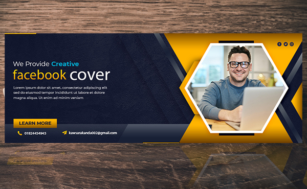 I will design an attractive social media cover for yo...