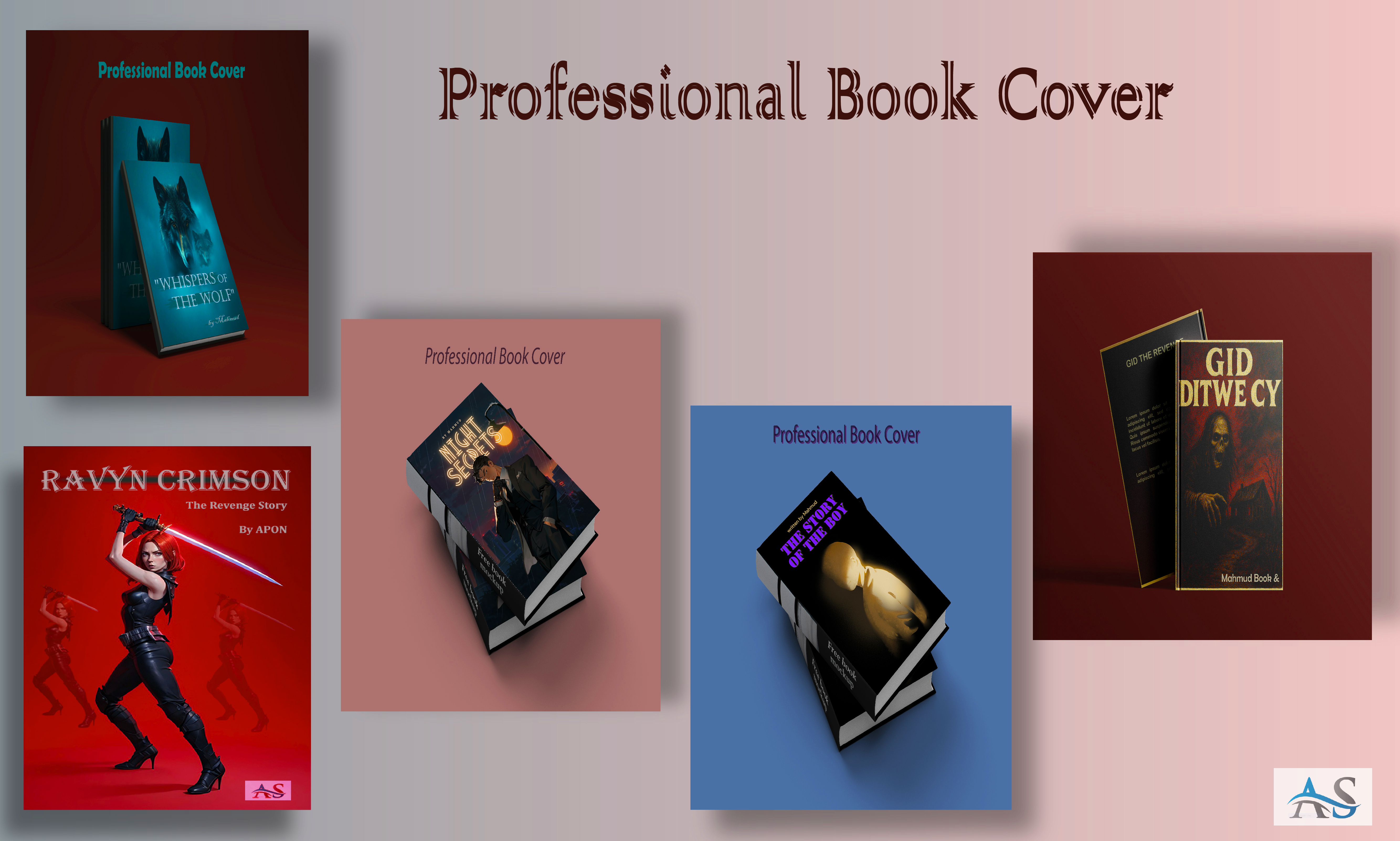 I will design creative eye-catching book cover 