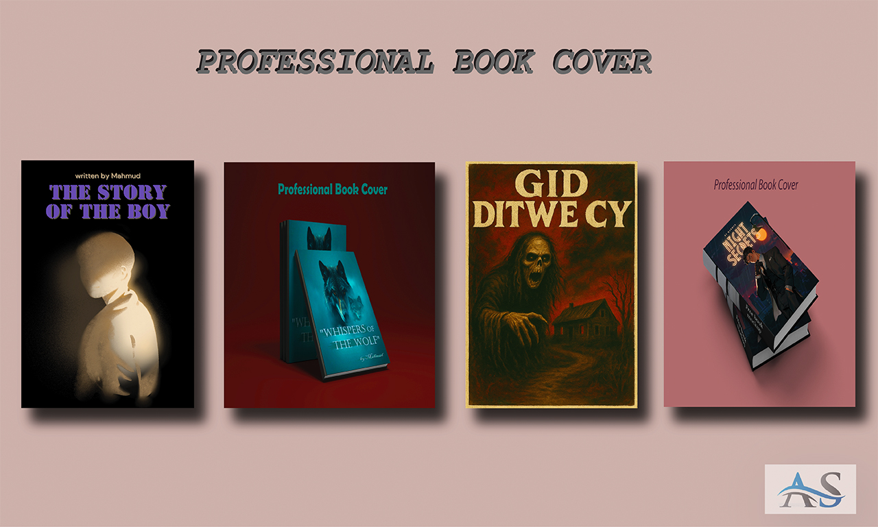 I will design creative eye-catching book cover