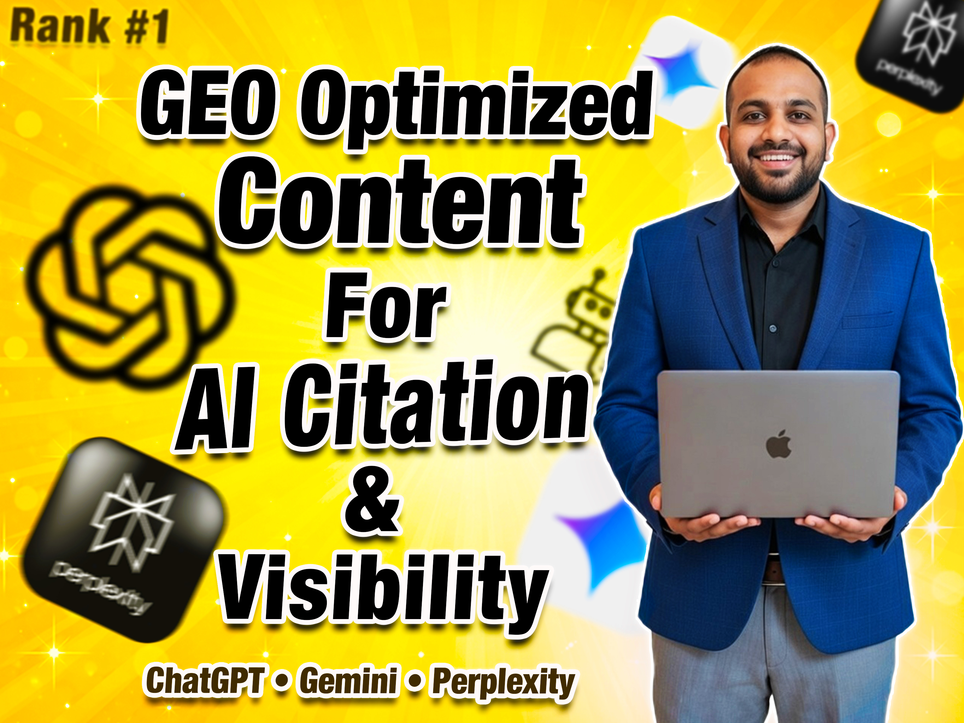 I will Write GEO Optimized Content For AI Citation and Visibility