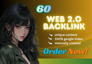 I Will Provide 60 effective Web 2.0 Link Building for...