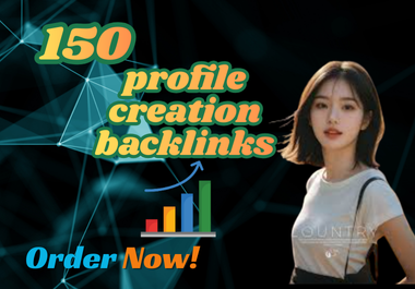 I will provide 150 manual Profile creation service to boost traffic