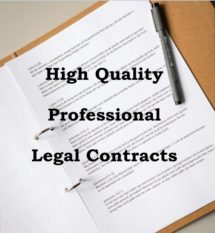 Legal contracts for employment, Freelancers, Real-estate, Service, Loan Agreements, and more...