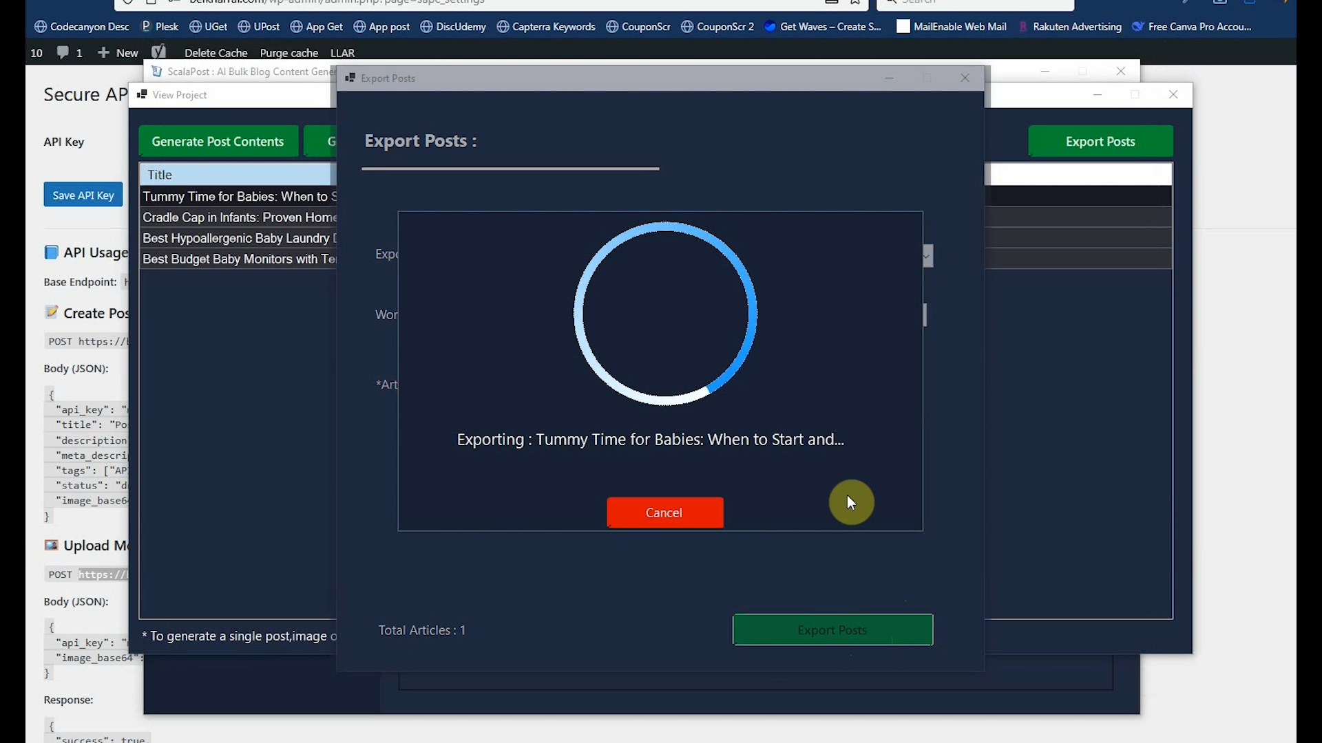 ScalaPost : AI Bulk Blog Content Generator