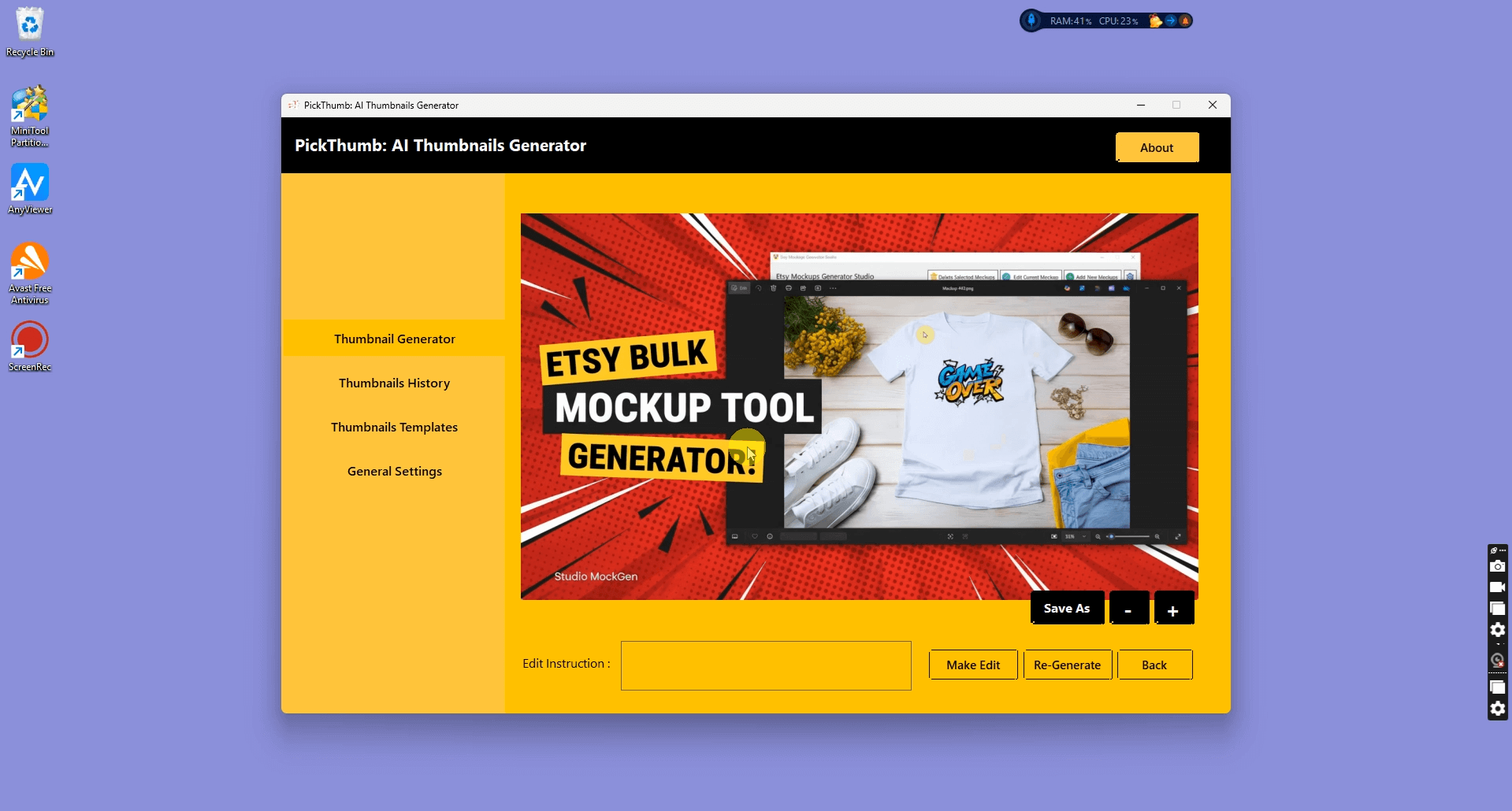PickThumb &mdash; AI Thumbnails Generator