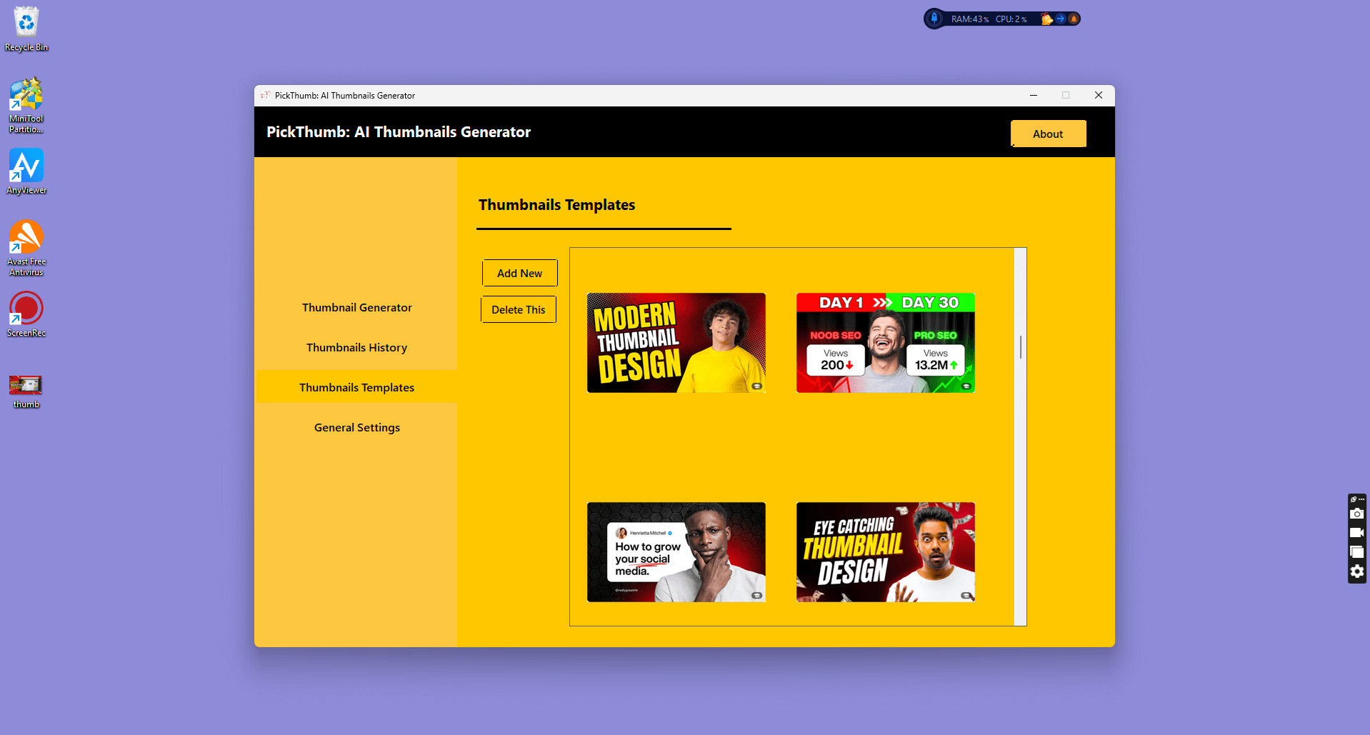 PickThumb &mdash; AI Thumbnails Generator
