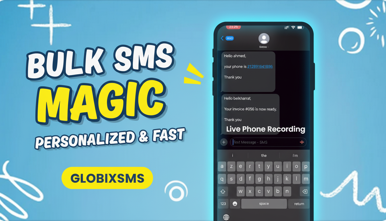 GlobixSMS : Send Bulk SMS | Twilio, Sinch, Infobip, Brevo