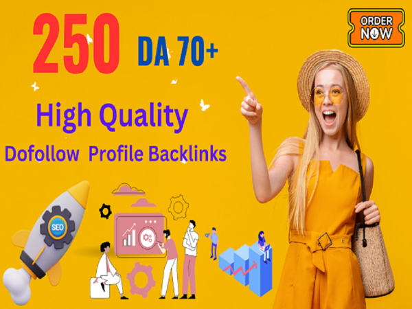 250 High Quality Manual Backlinks to Improve Your SEO...