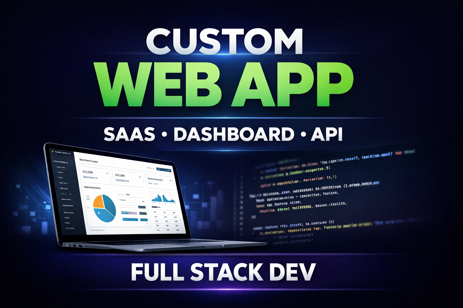 I will build a custom web application, SaaS, dashbo...