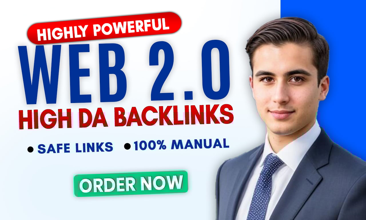 SKY ROCKET YOUR WEBSITE With 70 Web 2.0 Properties Backlinks