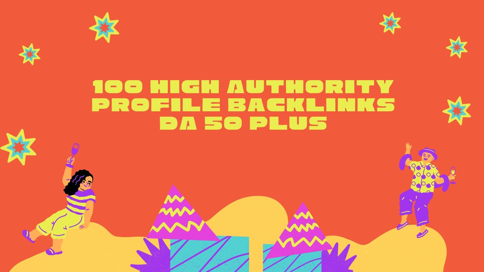 I Will Do 100 High Authority Profile Backlinks from DA 50 plus