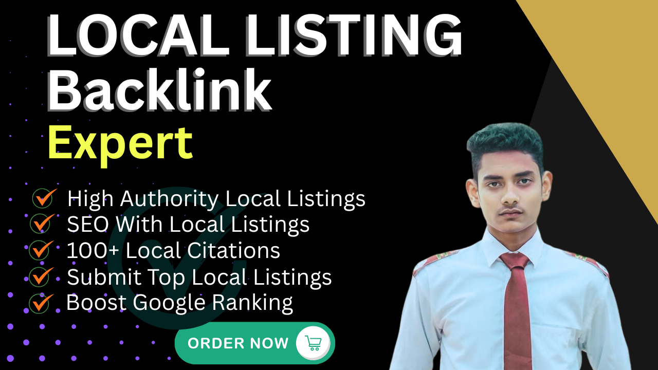 I will create high quality 100 local citation listing...