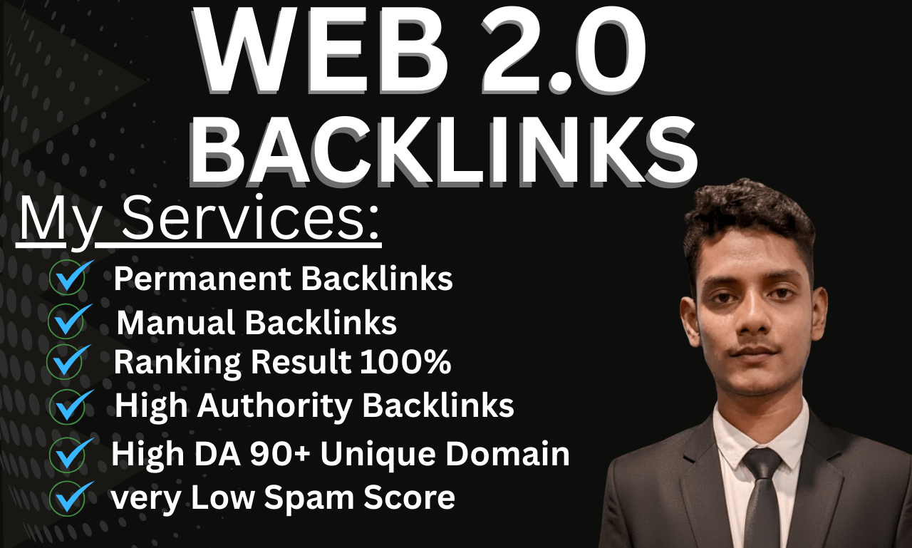 I Will Create High-Quality 70 Web 2.0 SEO Backlinks t...