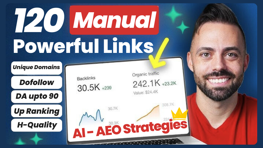120+ Powerful Links Via AEO and AIO Manually High Authority Dofollow SEO Backlinks link building