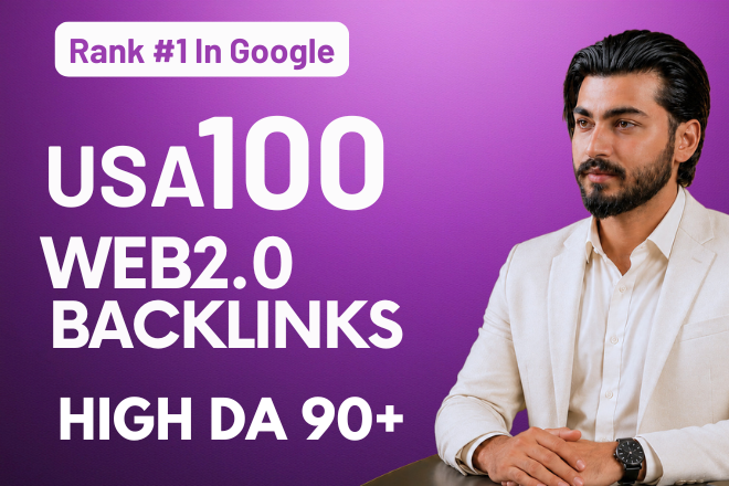 Premium 100 WEB2.0 Backlinks Using Powerful Strategy ...