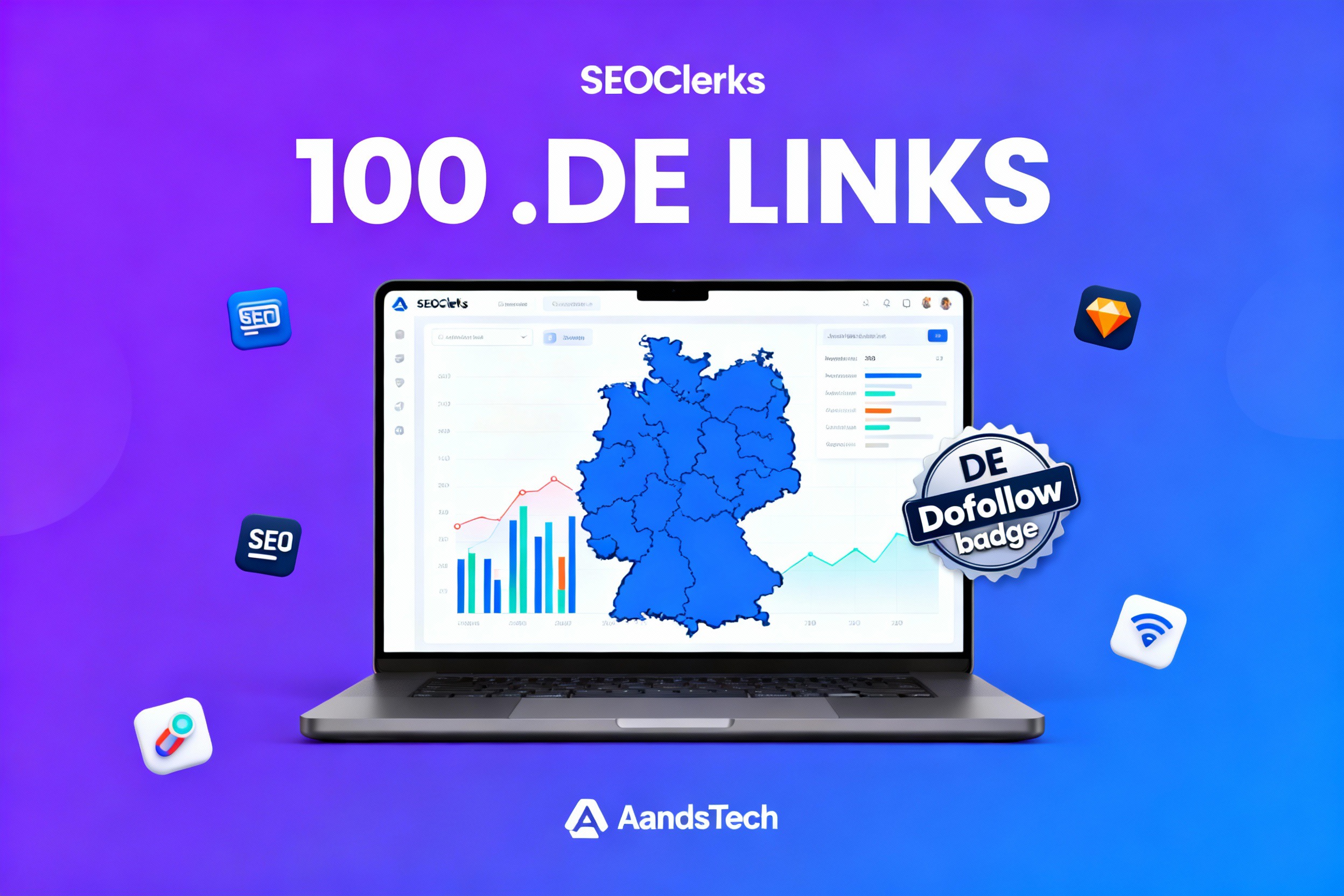 Strengthen Your SEO with 100 Manual .DE Domain - White Hat Link Building 