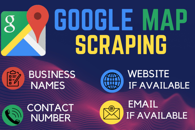 i will do google map scraping, 200 lead information collect