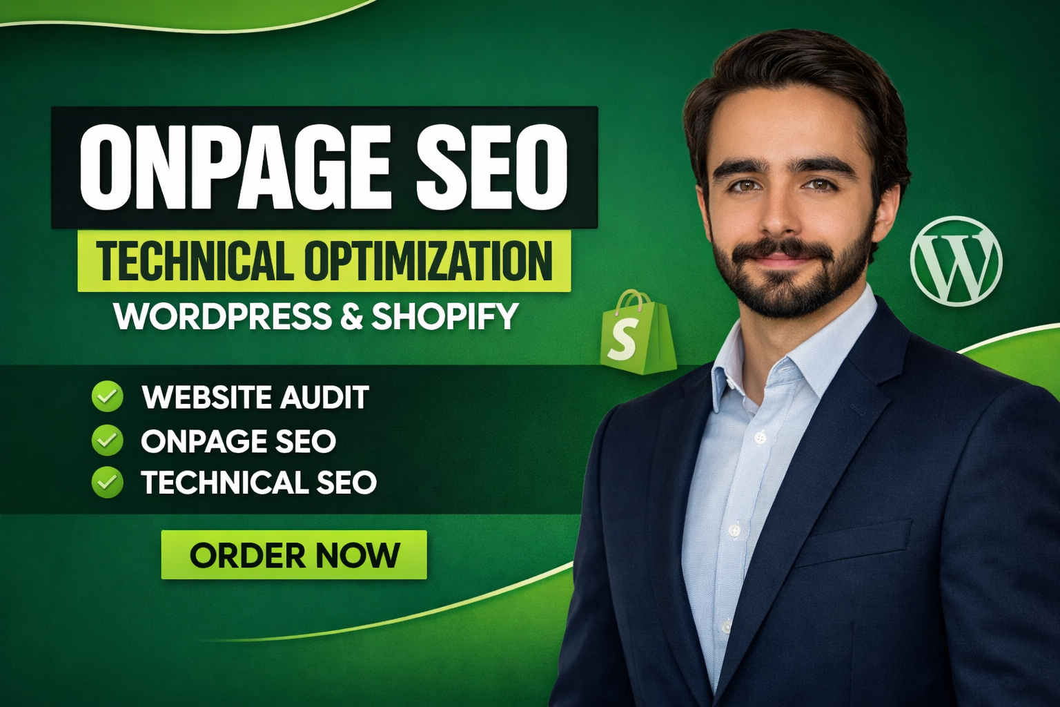 I will do onpage & technical SEO for WordPress and Shopify