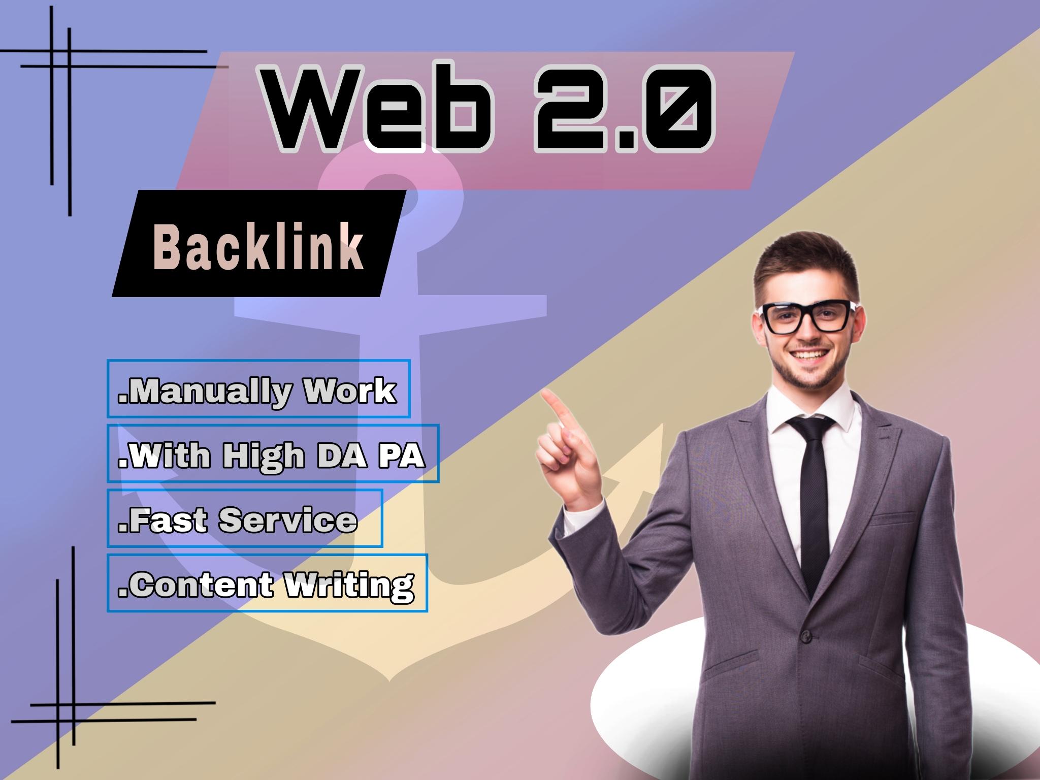 get genuine 50 backlink with high DA PA