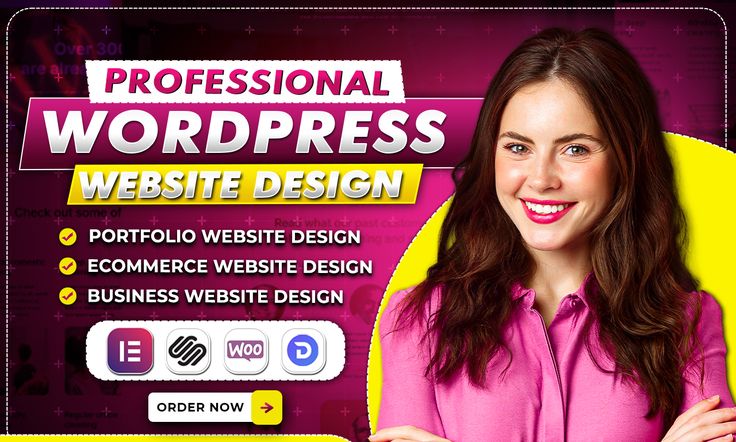 I will design or redesign a responsive WordPress website using Elementor Pro