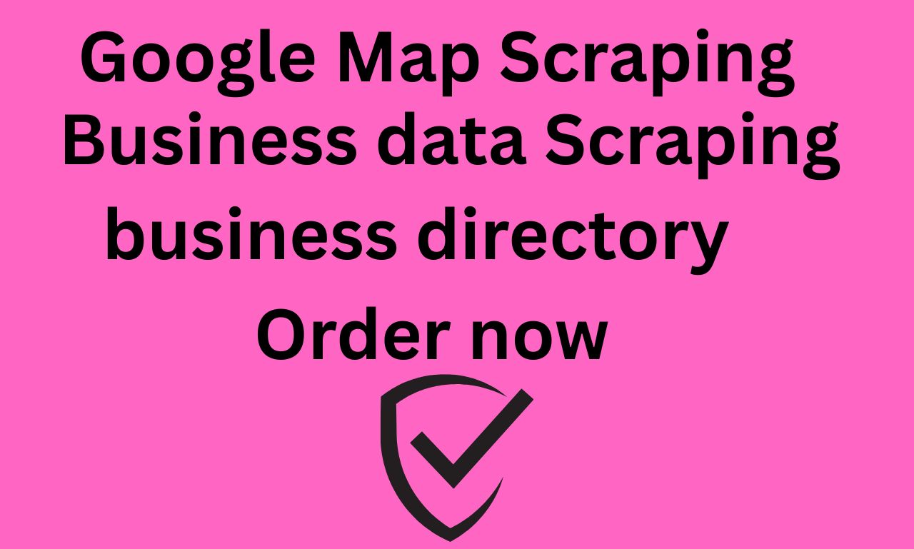 I will scrap google map, business directory, email and data collection
