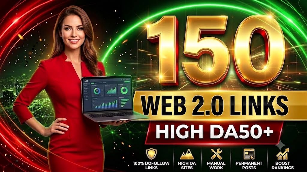 I Will Create 150 SEO Web 2.0 Backlinks to Boost Your Rankings