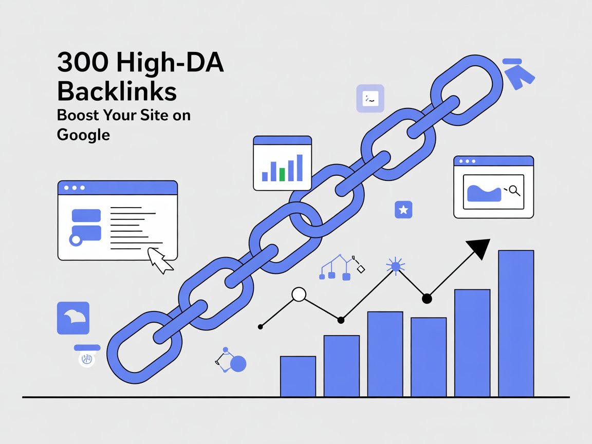 I will create 300 high DA SEO backlinks to boost your...