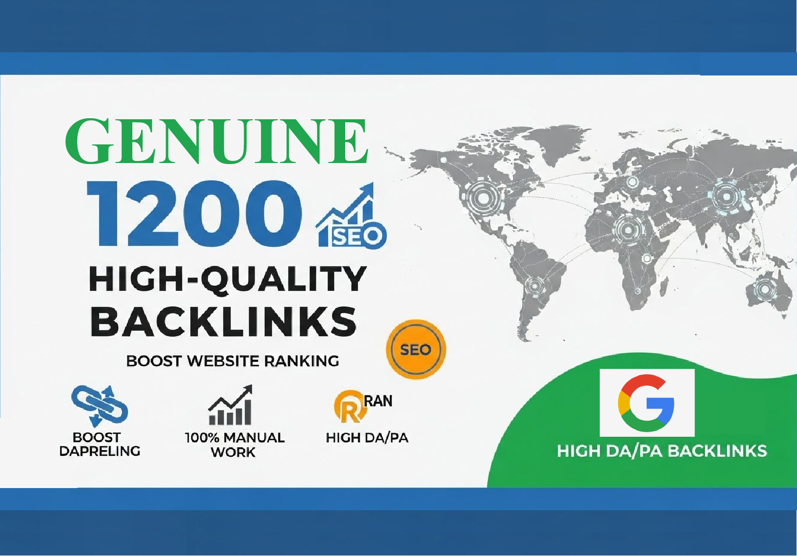 Boost Your Website Ranking with 1200 High-Quality Backlinks