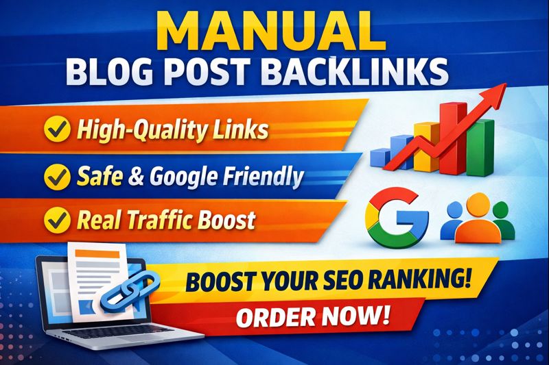 I Will Create High-Quality Manual Blog Post Backlinks to Boost SEO