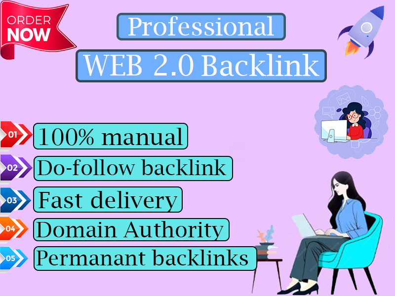 create Web 2.0 backlinks to improve your site ranking