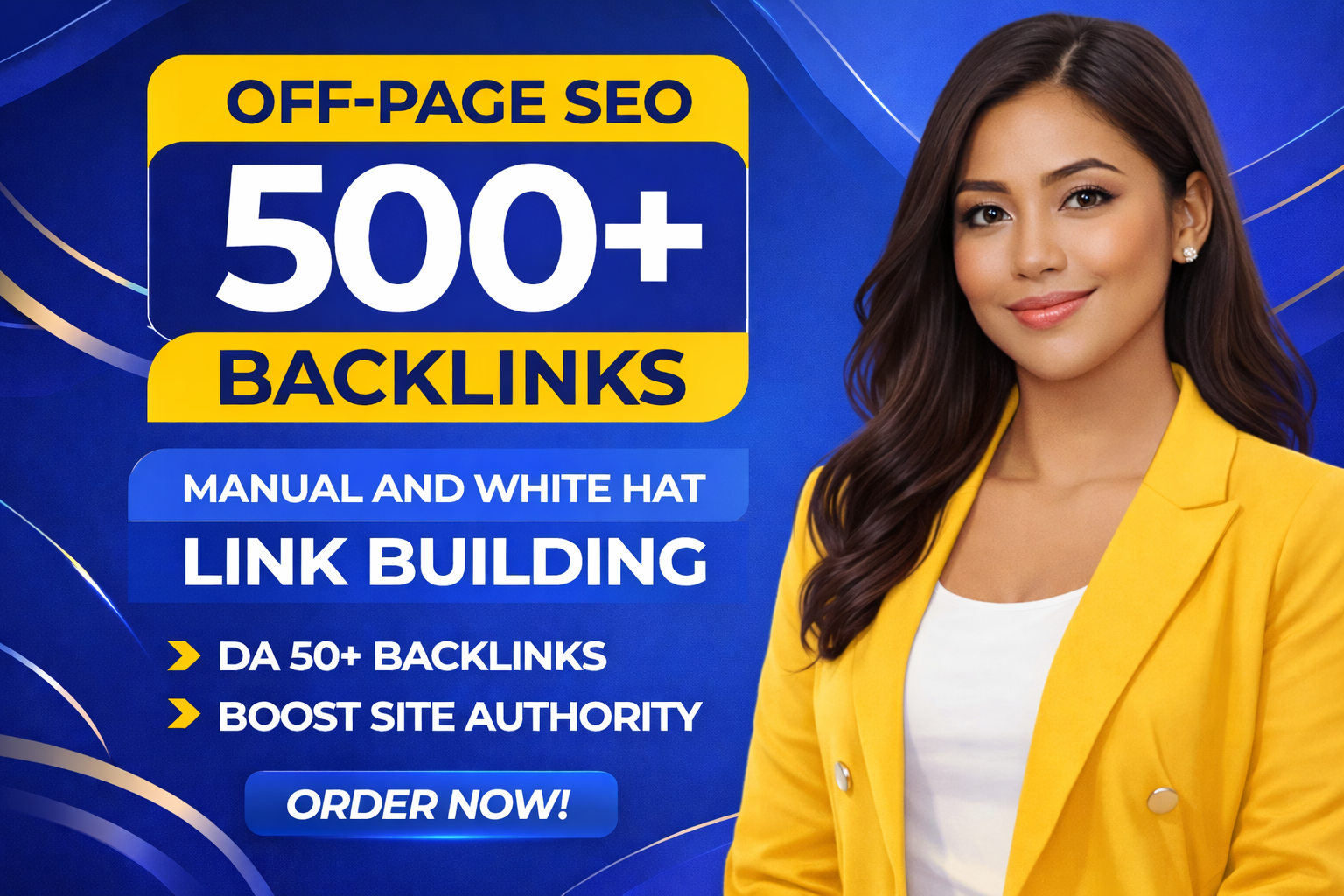 I will do off page SEO services with high da dofollow backlinks for google ranking