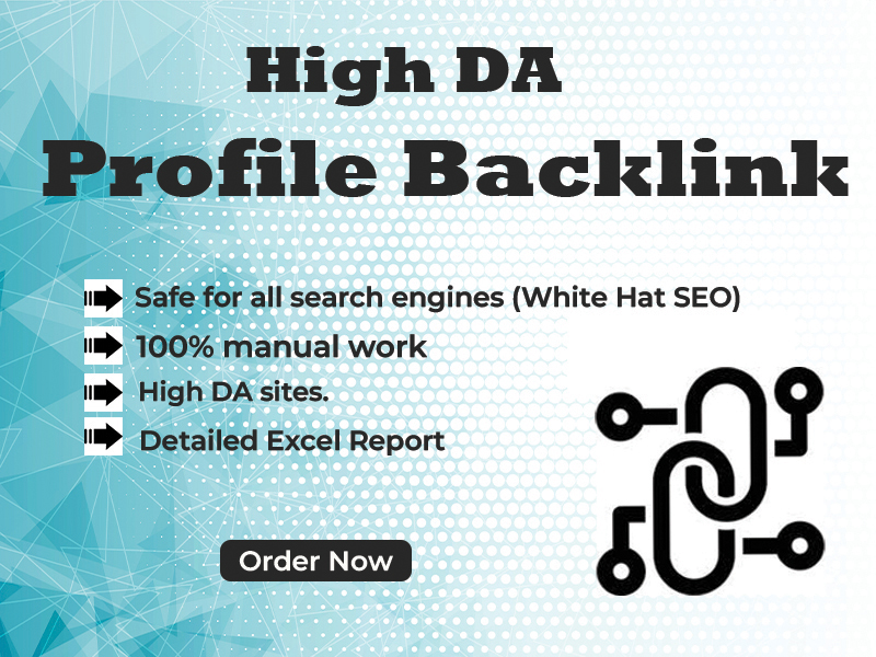 Build 100 profile backlink for your website today!