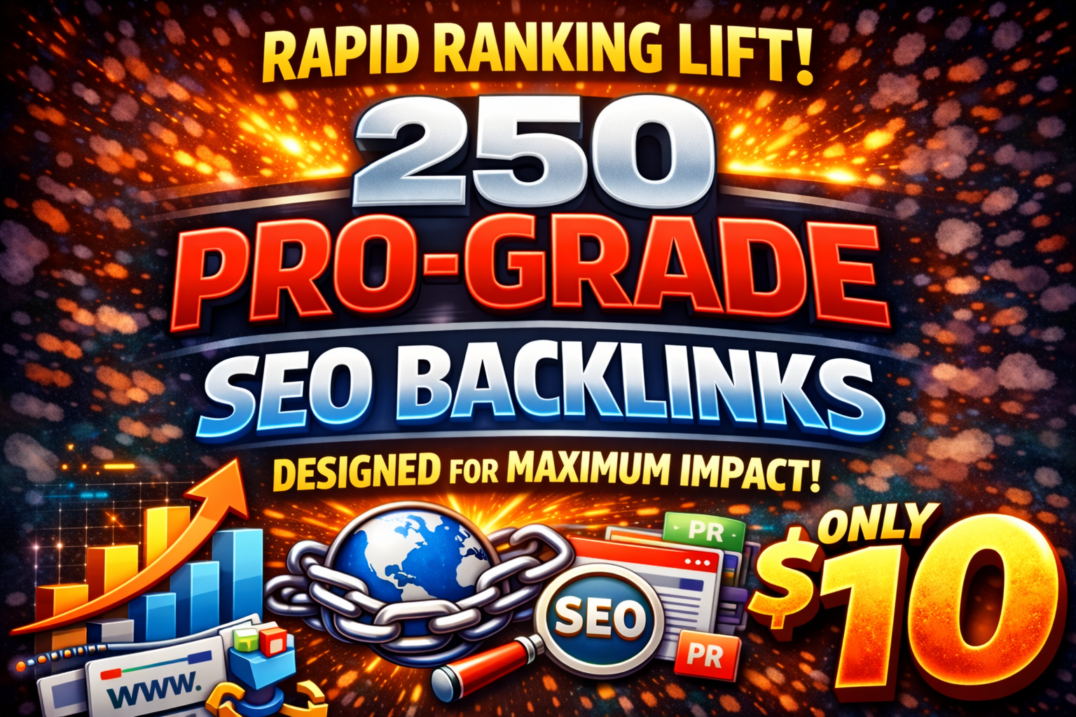 Rapid Ranking Lift: 250 Pro-Grade SEO Backlinks Designed for Maximum Impact