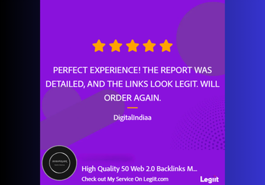 Get Manually Do Highest Quality 20 Web 2.0 DA 70 Plus Backlinks to Get Ranked in SERP